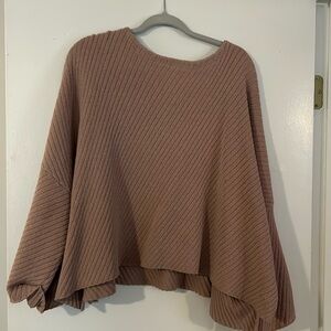 Large Free People Cropped Sweater